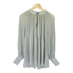 Women's BIKBOK (UK Brand) Chiffon See Through Blouse/Top/Shirt - Size Small